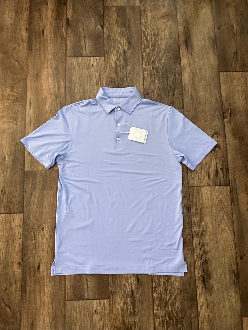 Hickey Freeman Short Sleeve Golf Polo T-Shirt Men’s Size S Lavender